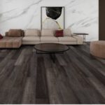 Peaks Collection – Black Burn Luxury Vinyl Plank - Image 2