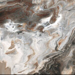 UV Marble Wall Panel – Brown Drift Marble